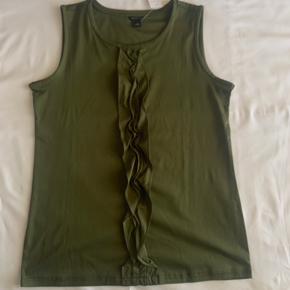 Ann Taylor Top (Olive Green)